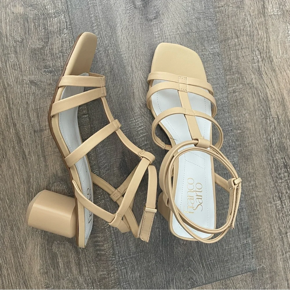 New Franco Sarto Laina Sandals size 7-7.5